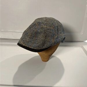 Daniel Cremieux Collection Wool Blend Newsboy Cabbie Hat Cap Multi Color Sz Sm/M